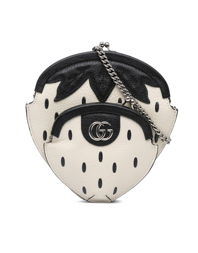 Pre-Loved by Azura Reborn - Pre-Loved gucci Novelty Leather Coin Purse with Chain