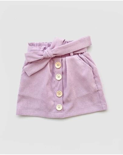 WITH LOVE FOR KIDS - Heidi Mini Cord Skirt - Babies - Kids