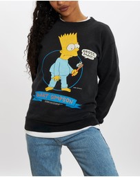 Vintage by The Real Deal - Pre Loved - 1990 Bart Simpson Sweatshirt