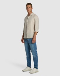 yd. - West Hampton Pure Linen Shirt