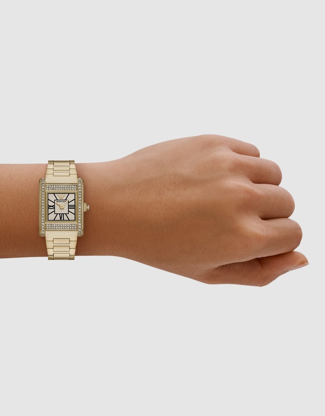 Emporio Armani - Gold Tone Analogue Watch