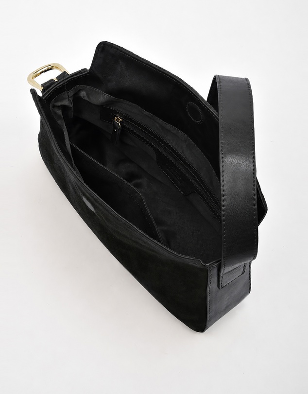 Cobb & Co - Portsea Suede Leather Shoulder Bag