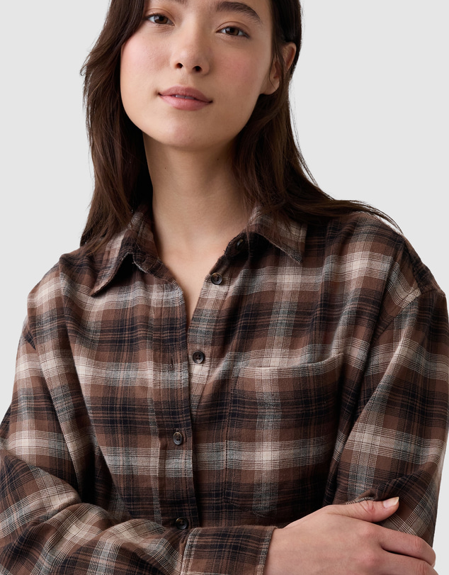 GAP - LS Logo Ombre Shirt