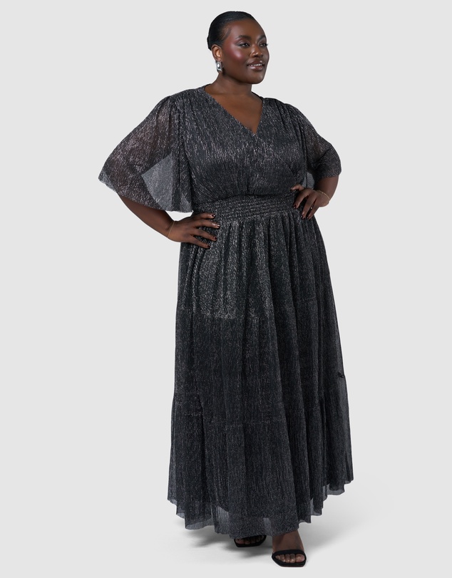 Pink Dusk by Curve Project - Steamy Encounters Maxi Dress