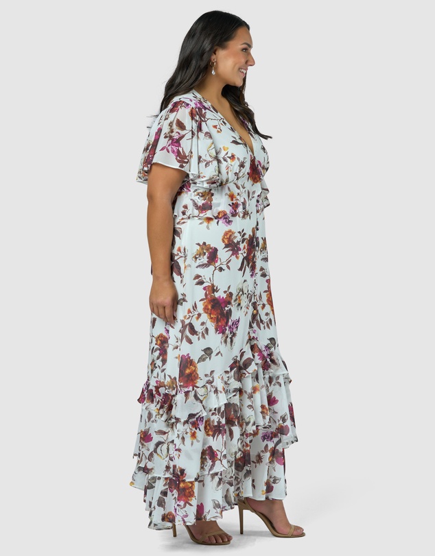 Something 4 Olivia - Lavinia Frill Maxi Dress