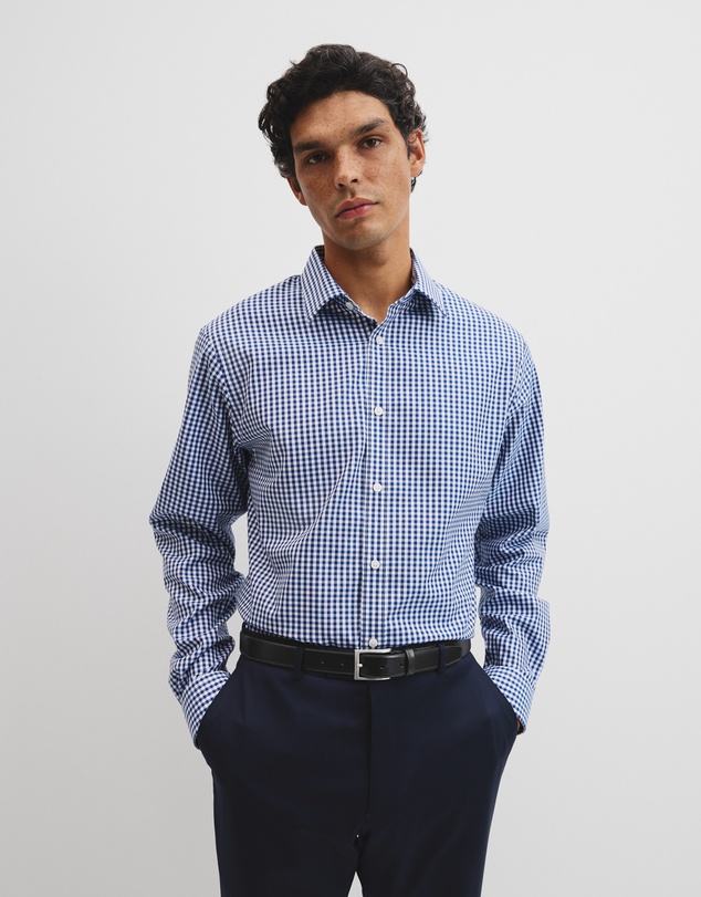Country Road - Regular Fit Gingham Travel Shirt