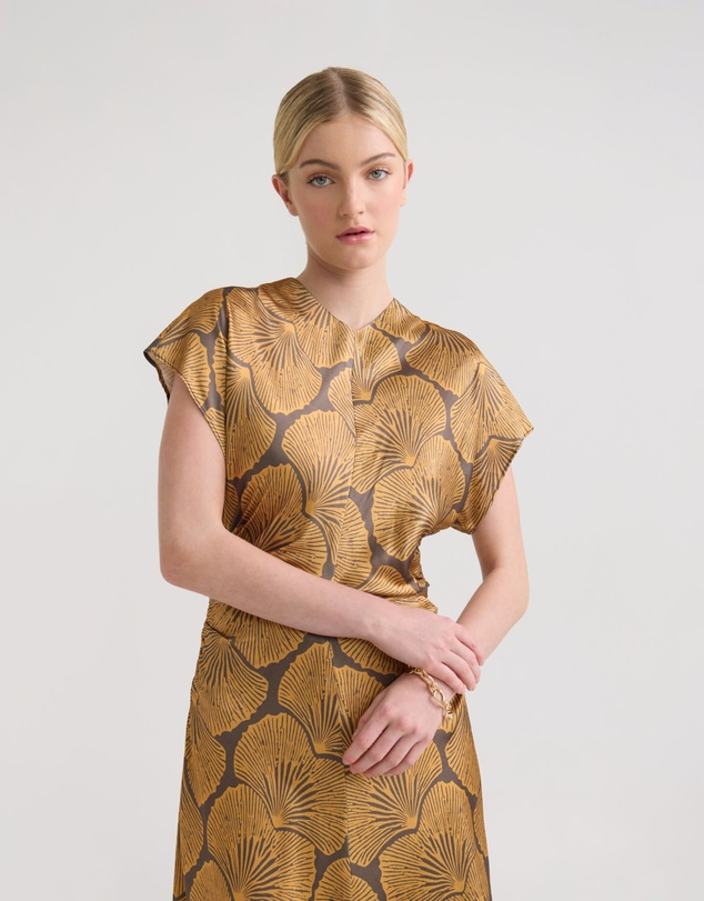 Oxford - Fleur Printed Twill Dress