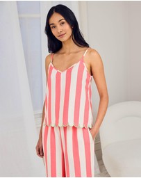 Chelsea Peers - Stripe Cami Pyjama Set