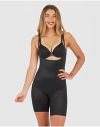 Spanx - SPANXshape™ Invisible Open-Bust Mid-Thigh Bodysuit