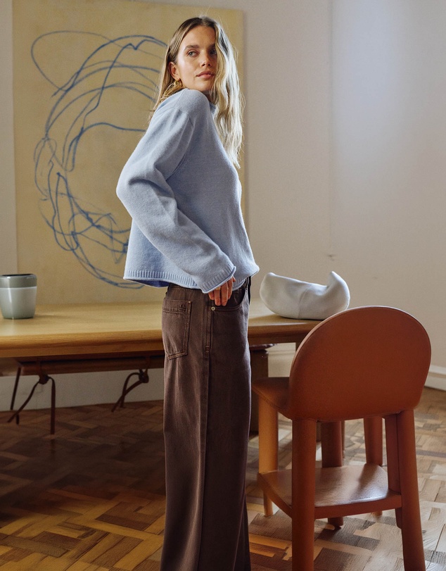 Ceres Life - Finley Funnel Neck Knit