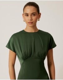 Tussah - Reena Satin Midi Dress