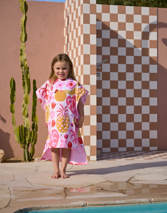 Linen House Kids - Tutti Frutti Beach Poncho