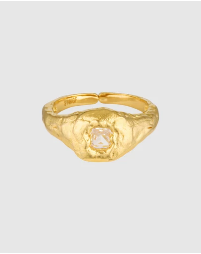 HOUSE OF SLANI - Textured Willow Ring