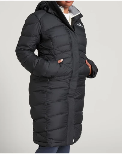 Kathmandu - Winterburn Down Puffer 600 Fill Longline Warm Winter Coat