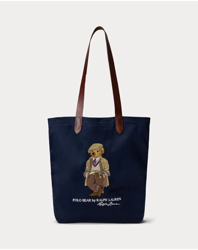 Polo Ralph Lauren - Polo Bear Twill Shopper Tote