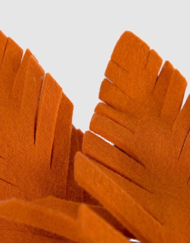 Max Alexander - Felt Leaf Fascinator