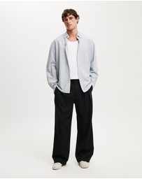 Cotton On - Super Baggy Pleated Pant