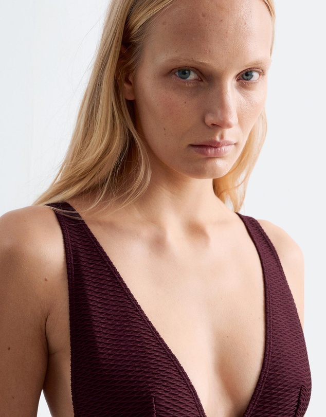 & Other Stories - Textured Swimsuit