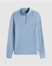 Tommy Hilfiger - Cashmere Quarter-Zip Jumper