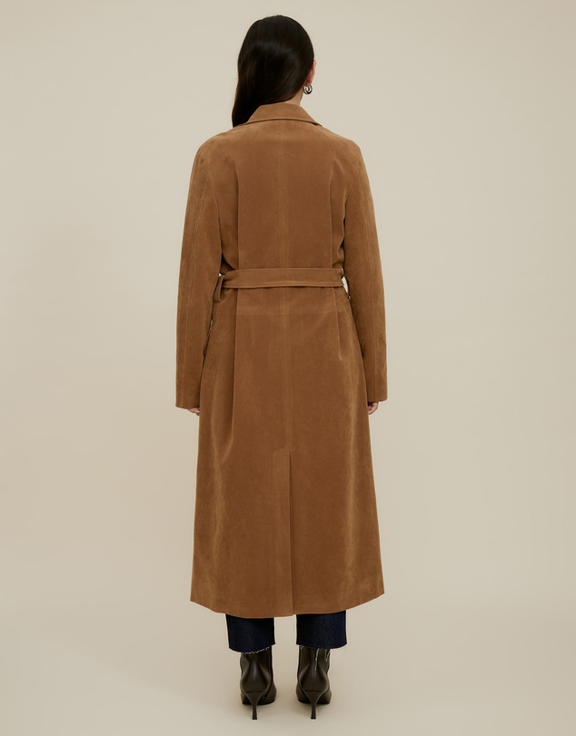 The Fated - Maddie Faux Suede Coat