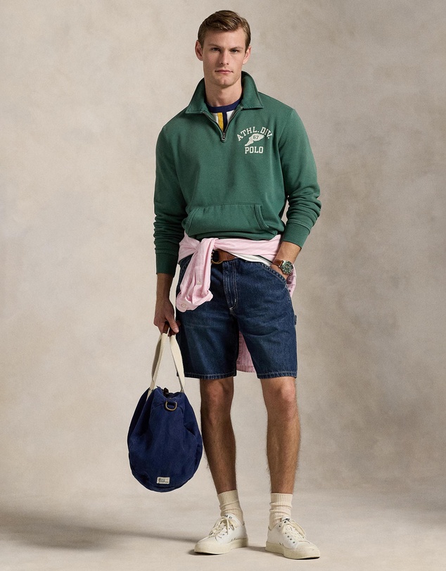 Polo Ralph Lauren - Fleece Graphic Collared Sweatshirt