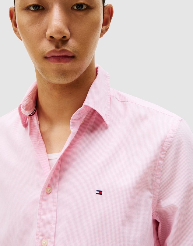Tommy Hilfiger - Flex Poplin Micro Gingham Shirt