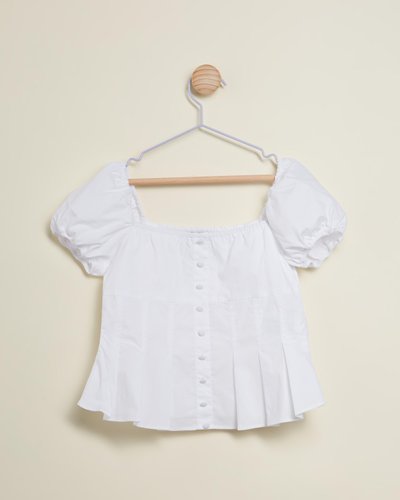 Larna Poplin Top - Teens