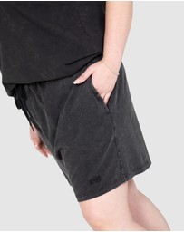 Love Your Wardrobe - Jamie Acid Wash Shorts