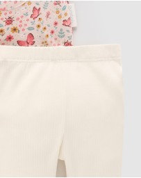 Purebaby - Cosy Dress and Leggings Set -Kids-Babies