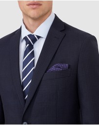 Van Heusen - Wool Blend Check Suit Jacket