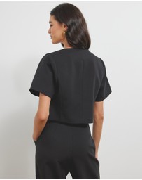 Atmos&Here - Marlowe Short Sleeve Blazer