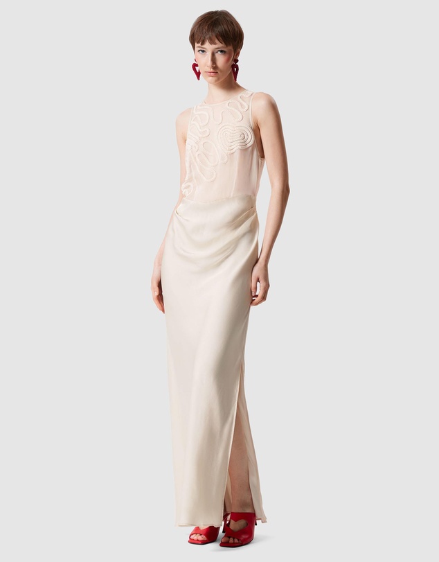 & Other Stories - Embroidered Maxi Dress