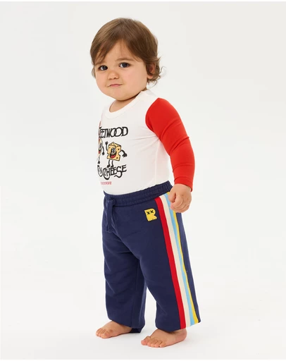 Rock Your Baby - Fuelled By Thunder Baby Vinnie Wide Leg Track Pant