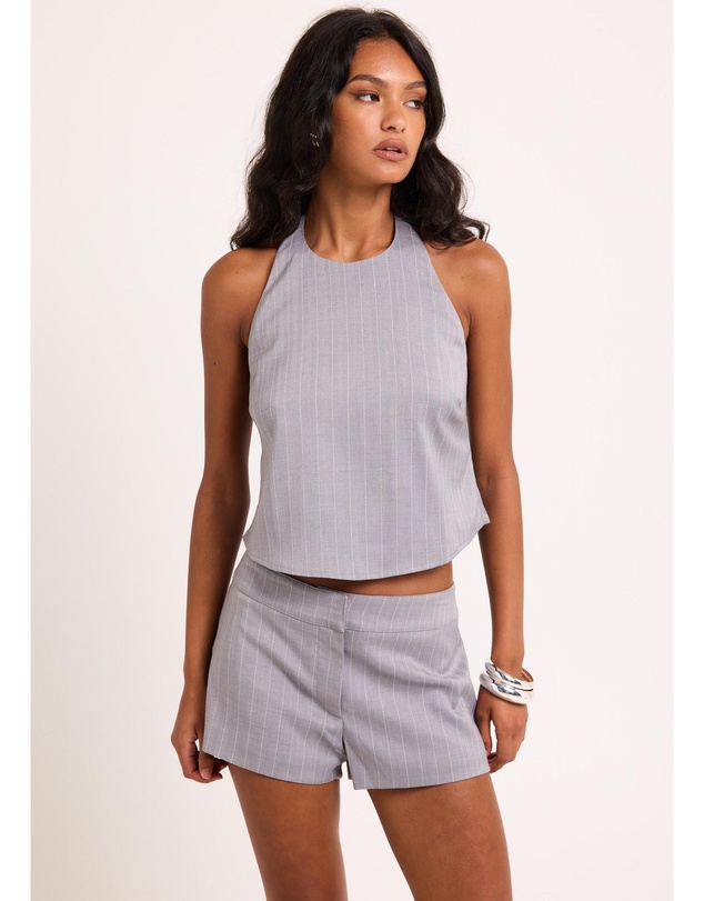 Alice In The Eve - Eliana Striped Halter Top