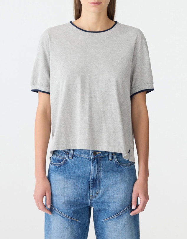 Bassike - Layered Neck T-Shirt