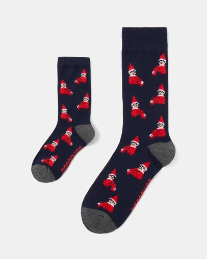 Bamboozld - 2-Pack Duo Fluffy Xmas Elf Bamboo Socks