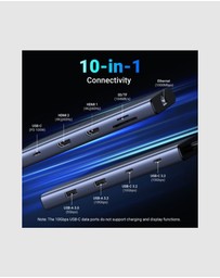Ugreen - Ugreen 10-in-1 USB C Hub with Dual 4K display