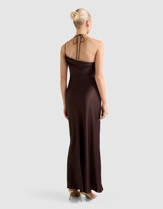 Forever New - Aria Satin Backless Maxi Dress
