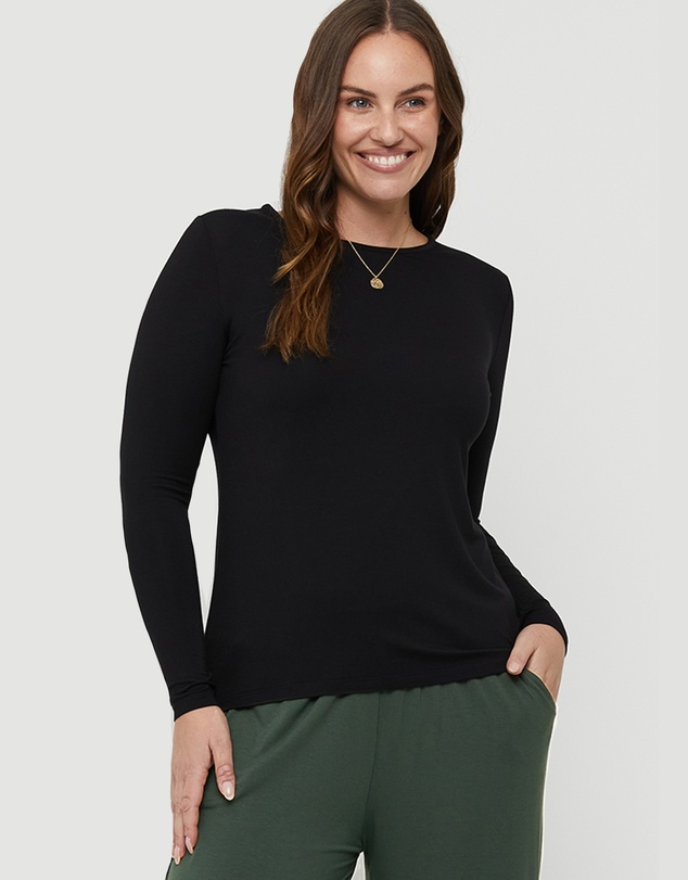 Bamboo Body - Long Sleeve Crew Neck