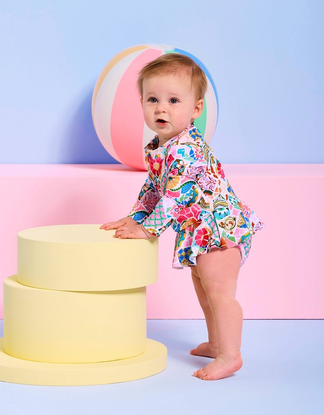 Seafolly - Beach Boheme Frill Sunsuit - Babies