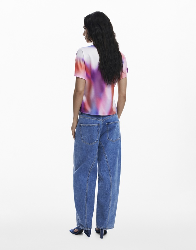 Desigual - Ombre draped Blouse