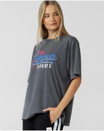 Lorna Jane - Lorna Sports Washed Boyfriend T-Shirt