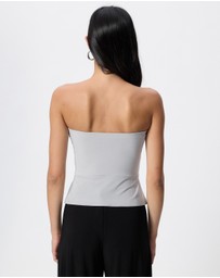 Norma Kamali - Strapless Top