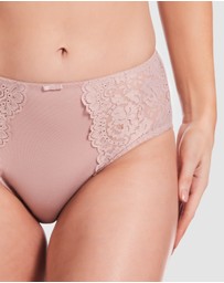 Kayser - 2 Pack Daily Essentials Stretch Lace & Cotton Full Brief (219)