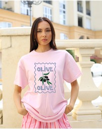 Vacancy Co - Olive You Tee