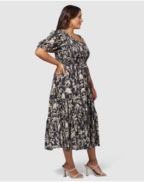 Something 4 Olivia - Ella Asymmetric Midi Dress