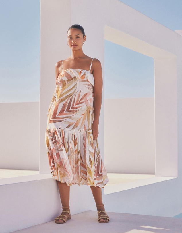 NEXT - Feminine Frill Summer Midi Dress