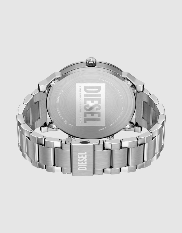 Diesel - Mr. Daddy Slim Silver Tone Chronograph Watch