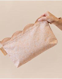 Sky Gazer - Scalloped Edge Wet Bag- Amber Bloom