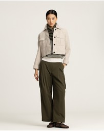 IDA+S - Elia Cropped Linen Jacket
